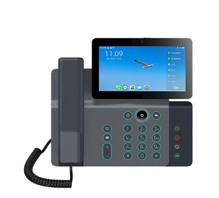 Fanvil V67  Dokunmatik Kameralı Android Renkli IP Telefon (PoE) - Adaptörsüz